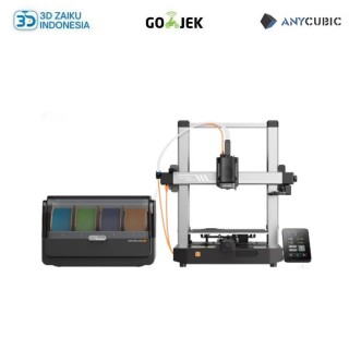 Anycubic Kobra 3 Combo with AMS Multi Color High Speed 3D Printer